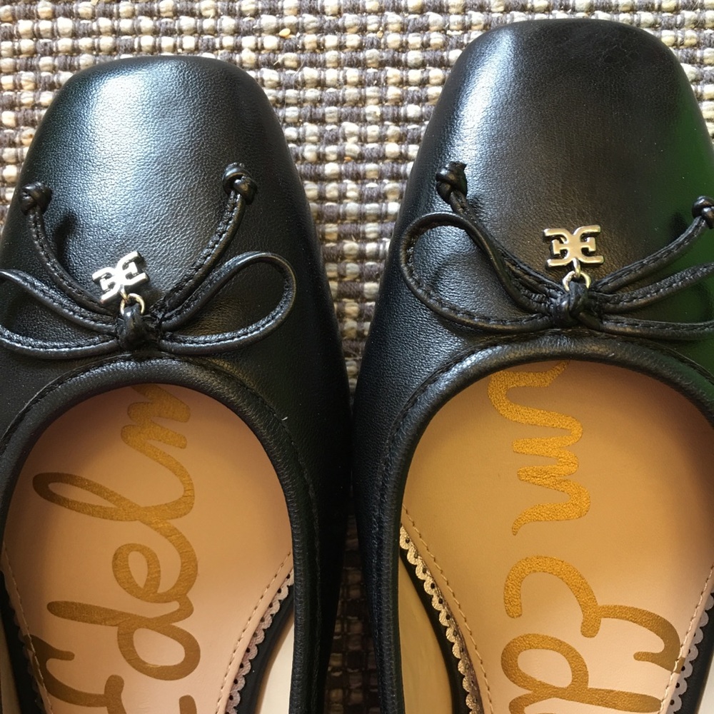 Jillie leather ballerina flat